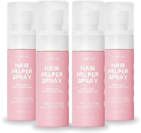 4 bottles of Hair Helper Spray