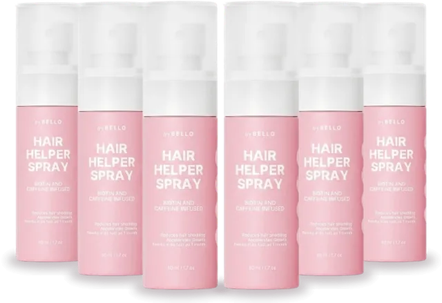 6 bottles of Hair Helper Spray