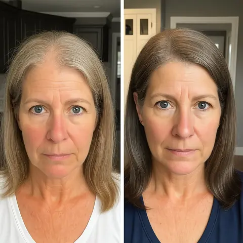 Customer result photo